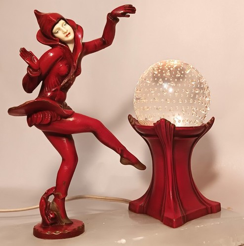 Red pixie vtg - pixie, art