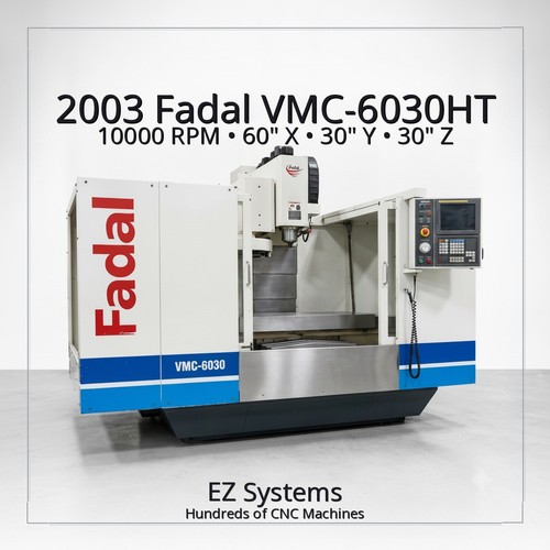 2003 fadal vmc 6030ht - 2003, 10000