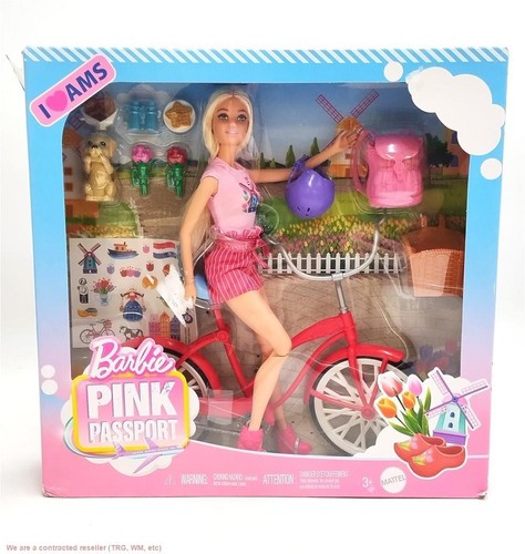 Barbie pink passport holland - barbie,