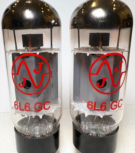 Pair 6l6 power amp - of, jj