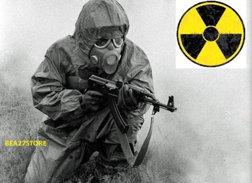 Radiation nbc hazmat suit - suit, with