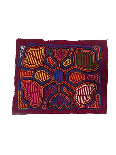 Hand stitched kuna mola - hand-stitched,
