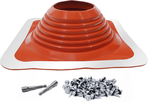 Metal roof pipe flashing - #8,
