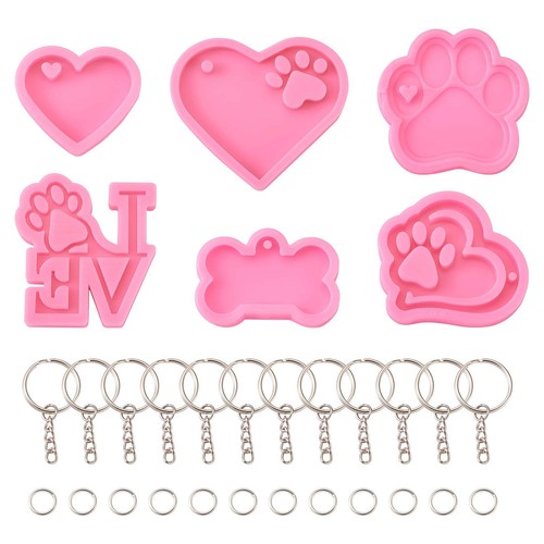 6pcs resin casting - casting, molds