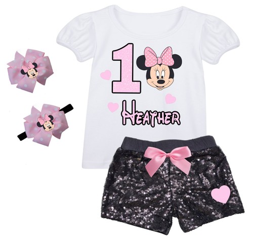 1st birthday minnie - 1st,