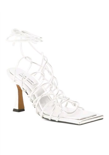 Sandalia tacon alto leather - sandalia,