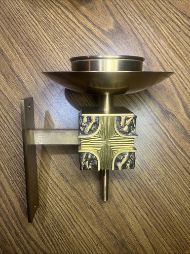 Bronze sanctuary lamp heavy - lamp,
