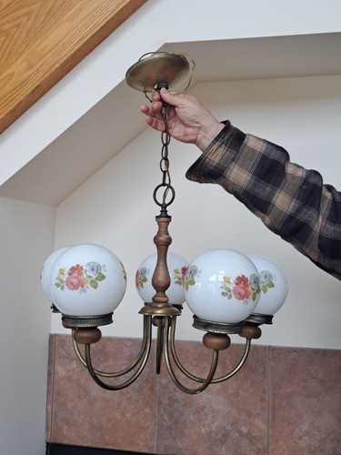 Chandelier arm retro mcm - 5,