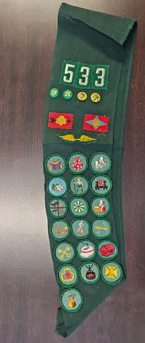 Girl scouts merit - sash,
