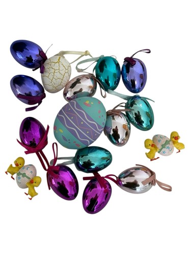 Vintage style easter metallic - vintage,