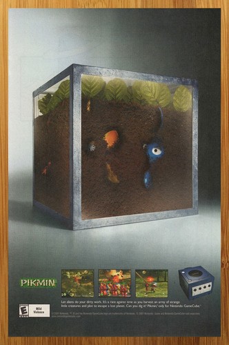 2001 pikmin gamecube vintage - 2001,