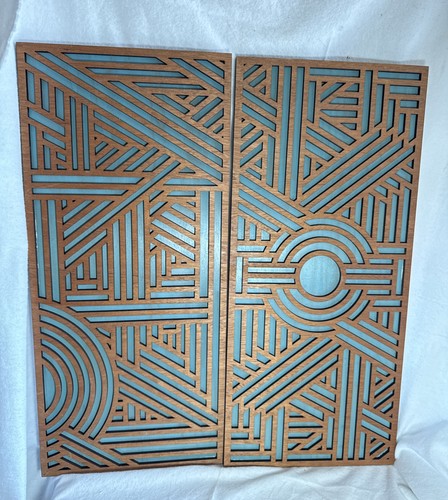 Vintage geometric wooden - geometric,