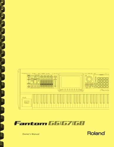 Roland fantom g8 - g7,