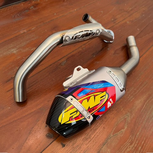 Silver exhaust full system - exhaust,
