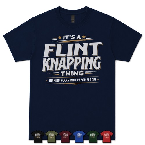 Flint knapping thing - flint,