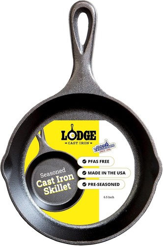 Lodge seasoned cast - cast, iron