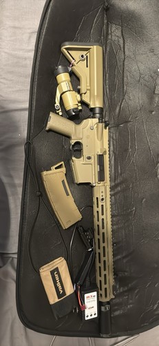 Tan style electric - tan, m4/ar-style