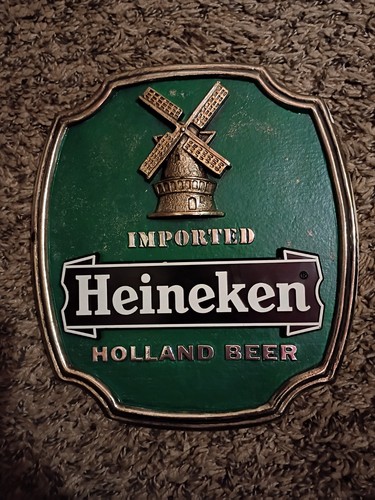Heineken beer sign bar top - sign,