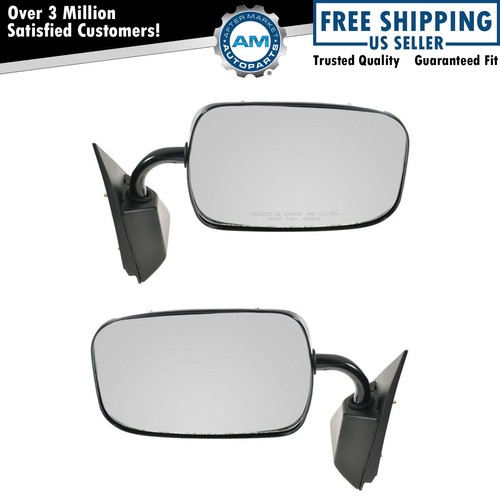 Manual side view - manual, black
