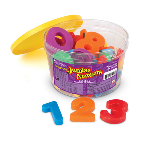 Jumbo magnetic numbers - jumbo,