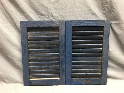 Antique pair wood 9x14 - antique,