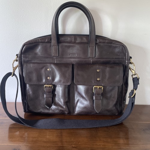 Fossil buckner brown - fossil, leather