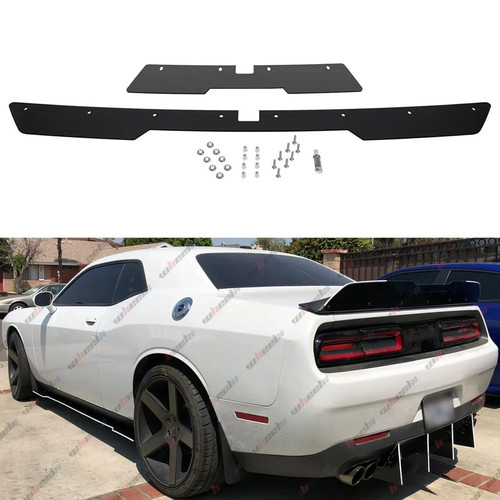 Rear wickerbill spoiler - rear,
