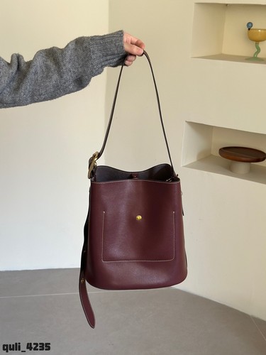 Coach women leather - women's, bucket