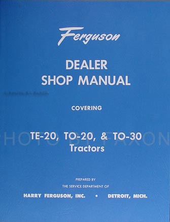 Ferguson tractor shop - ferguson, to