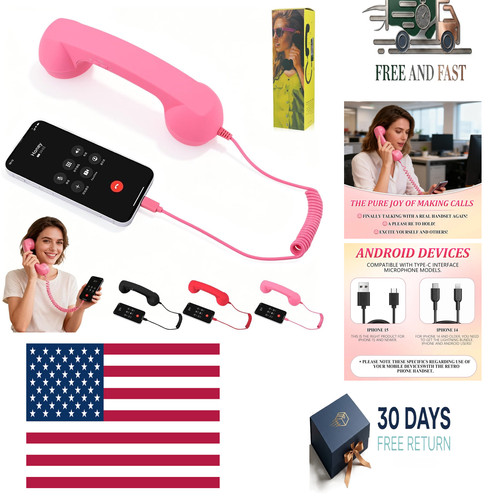 Retro phone handset 2026 new - handset,,