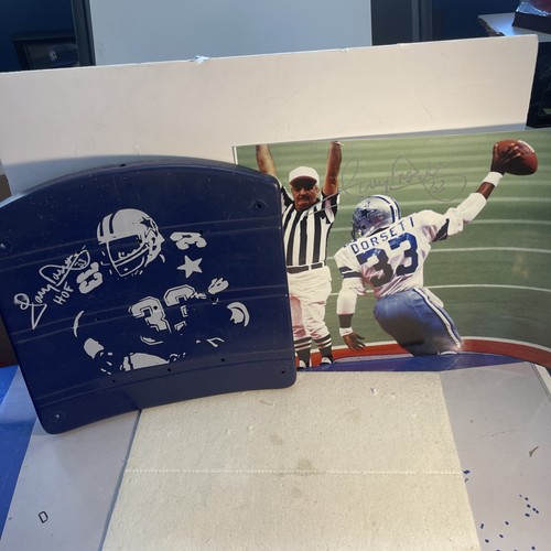 Tony dorsett signed - tony, texas