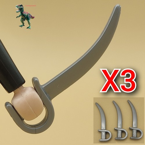 Playmobil pirate - x3,
