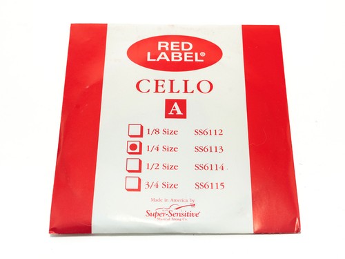 Super sensitve red - sensitve, cello