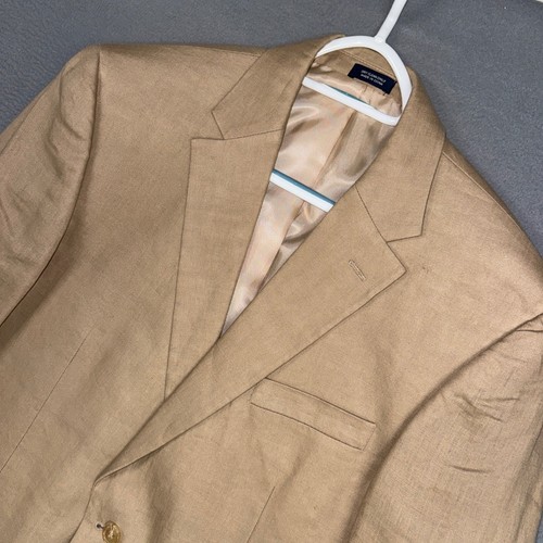 Saddlebred blazer mens 42l - mens, tan