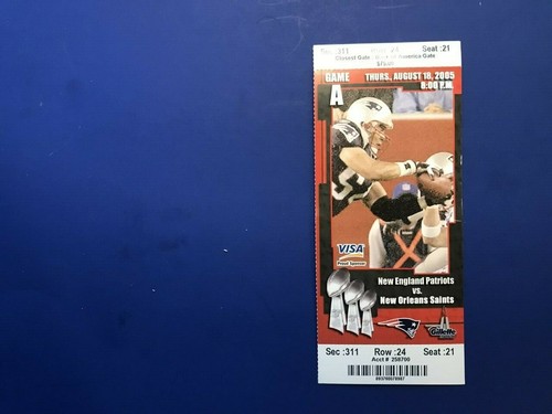 New england patriots unused - england,