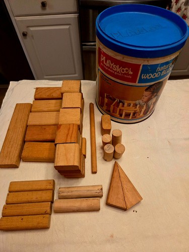 Playskool natural wood - (640),