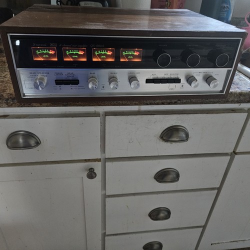Sansui 800 channel - sansui, rear