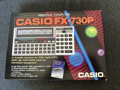 Casio 730p vintage - fx‑730p,