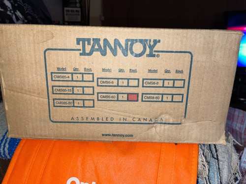New box tannoy - new, vintage