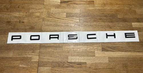 Porsche gloss black - porsche,