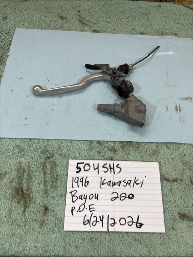 1996 kawasaki bayou - 220, brake