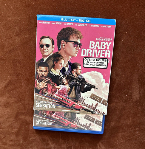 Baby driver blu - blu-ray, +