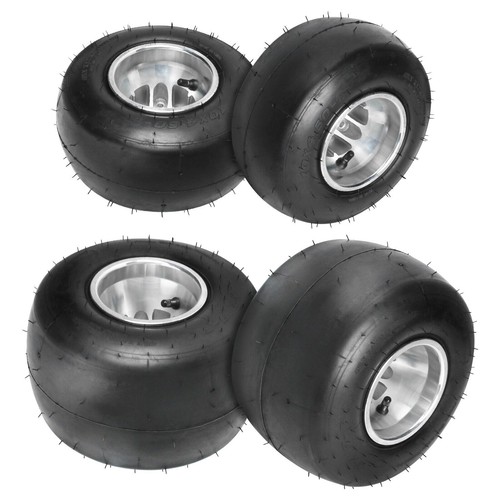 Four kart wheels - four, tires