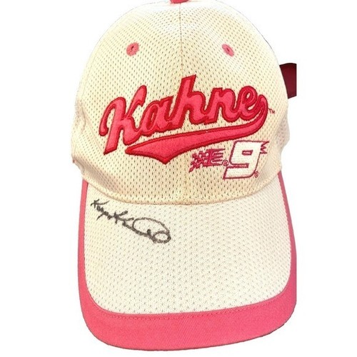 Kasey kahne autographed cap - kasey,