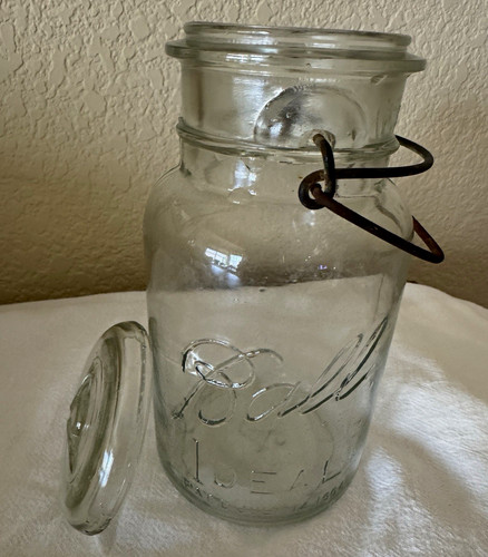 Antique ball gallon clear - ball,