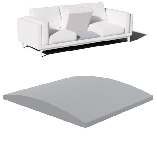 Grey couch cushion support - grey,