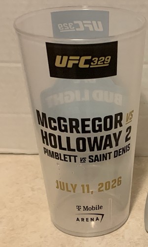 Ufc 329 souvenir plastic - ufc,