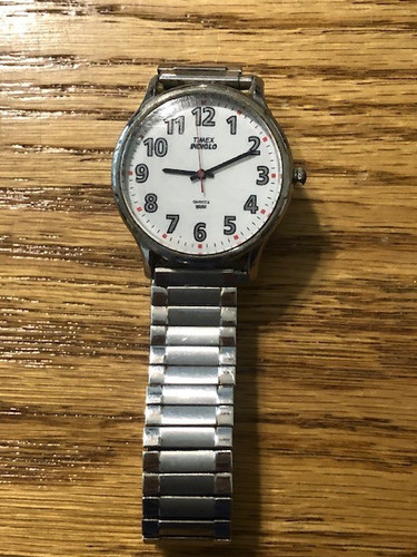 Timex indiglo men silver - timex, men’s