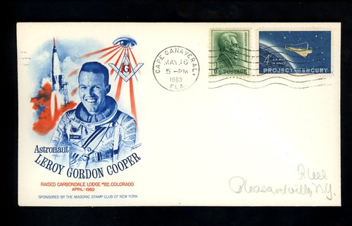 Postal history masonic - us,