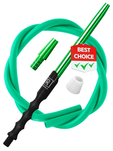 Hookah hose green with - hookah,